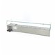 Vitrine pour bacs GN 1/3 de 180 cm