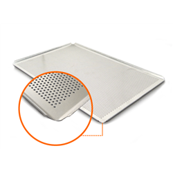 Plaque de cuisson Alu perforée 40 X 60 cm 